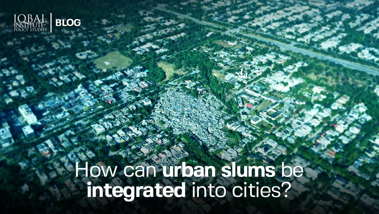 how can urban slums be integrated into cities?