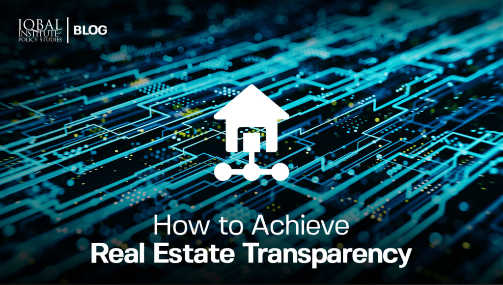 How to Achieve Real Estate Transparency