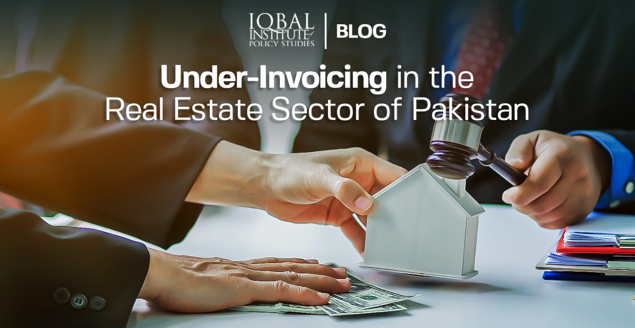 under-invoicing in the real estate sector of Pakistan