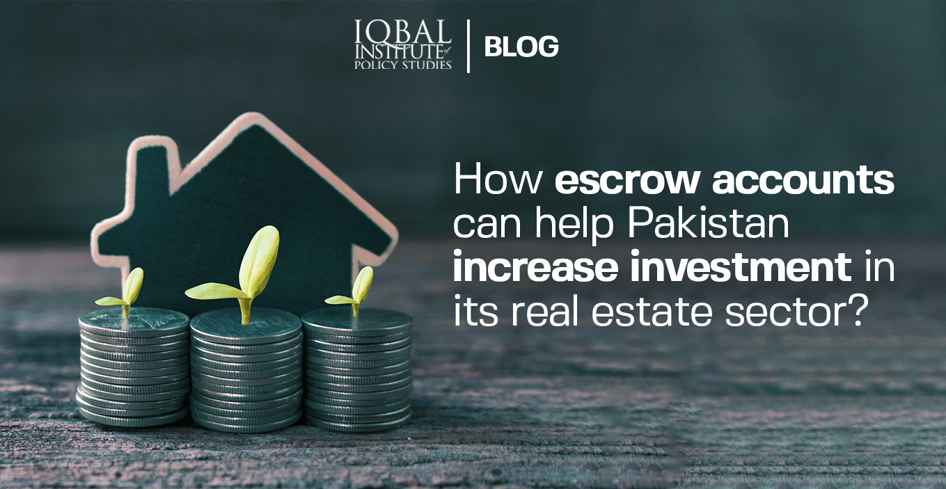 How escrow accounts can help pakistan increase investment