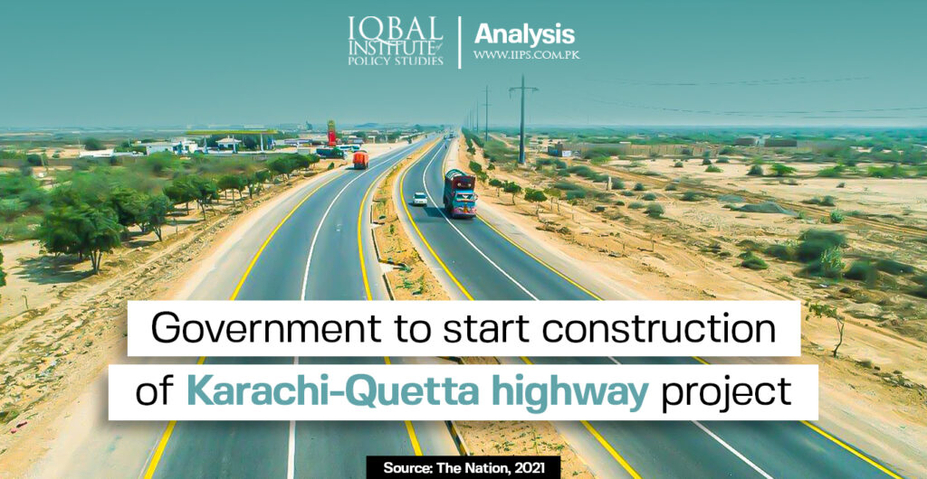 Government to start construction of Karachi-Quetta highway project