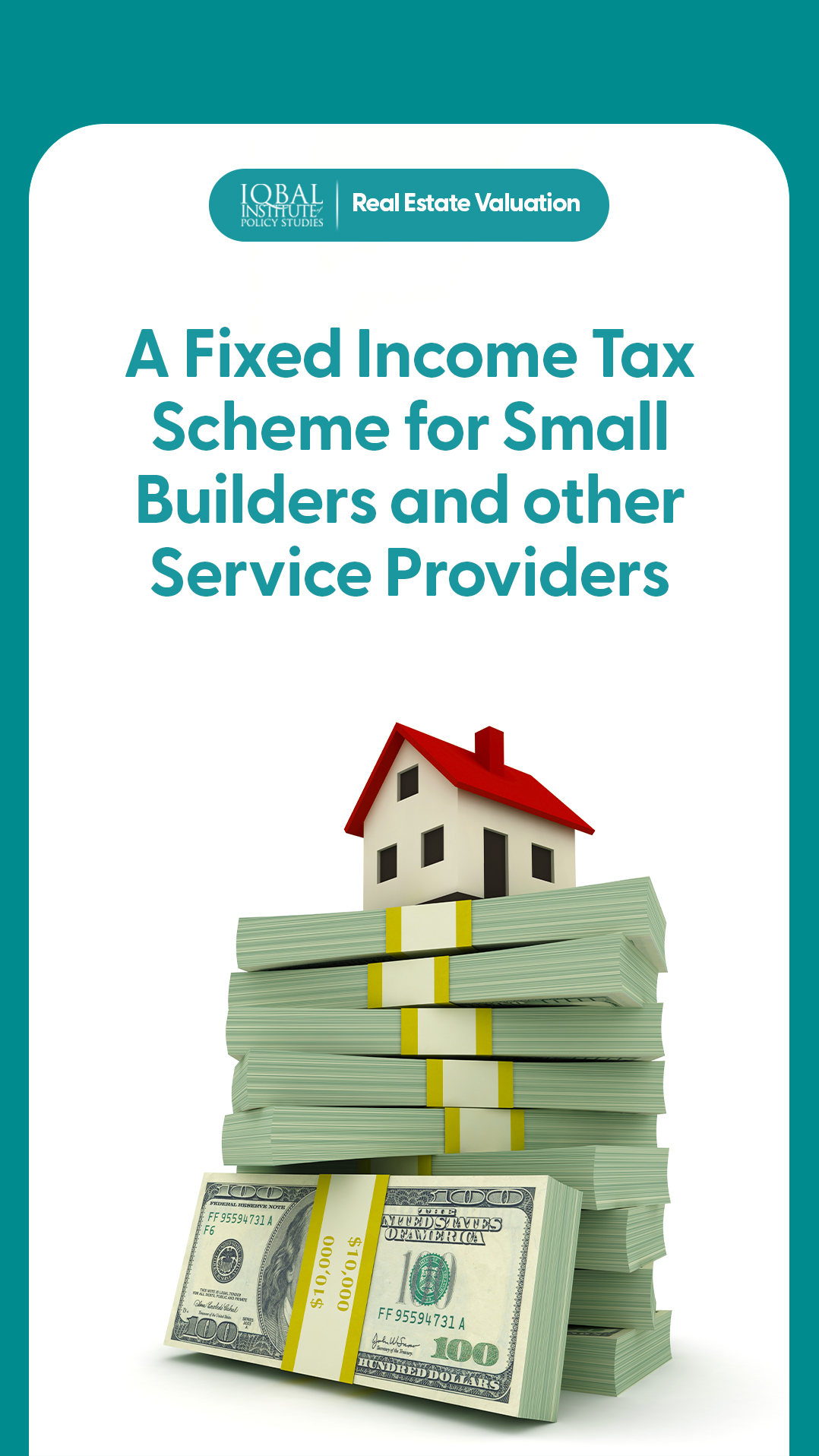 A fixed income tax scheme for small builders and others service providers