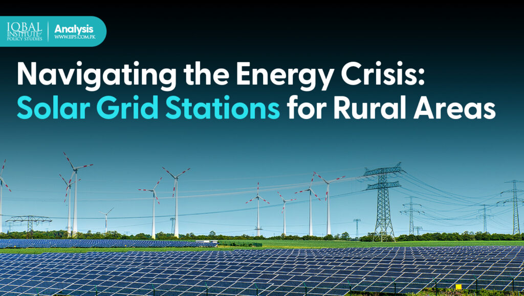 Energy crisis, solar grids for rural areas