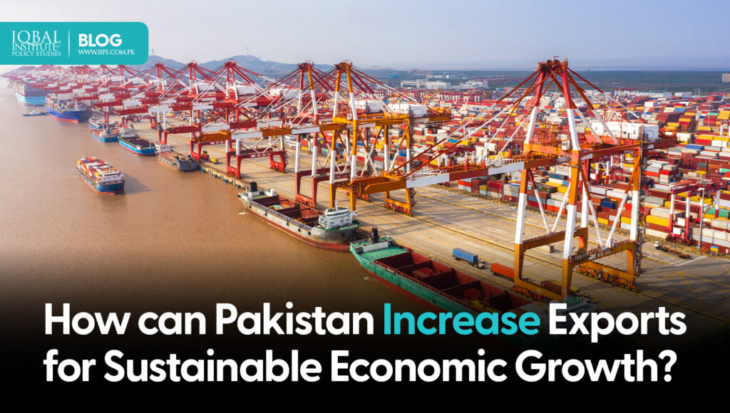 how can Pakistan increase exports for sustainable economic growth