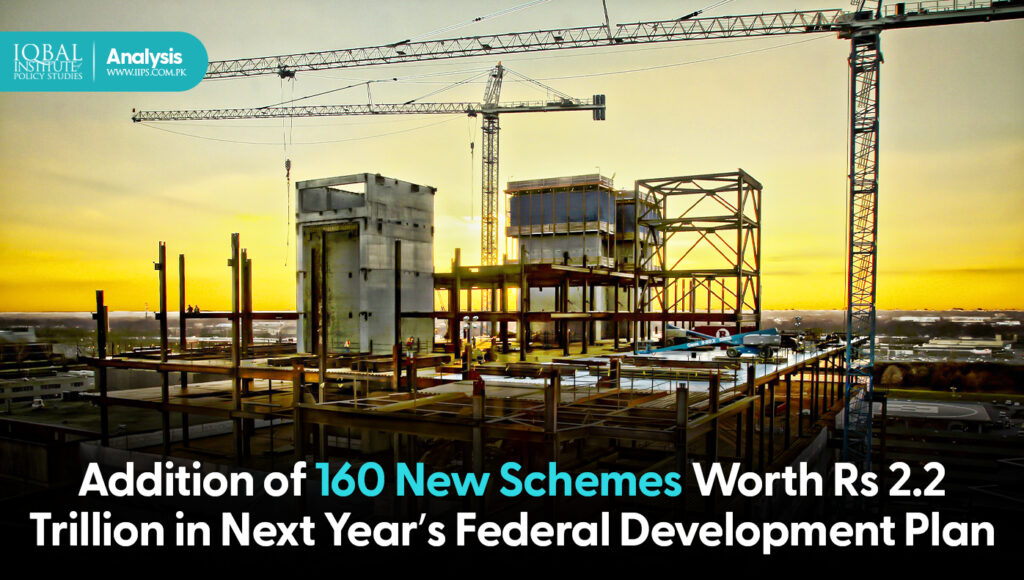 additional 160 new schemes worth Rs 2.2 Trillion