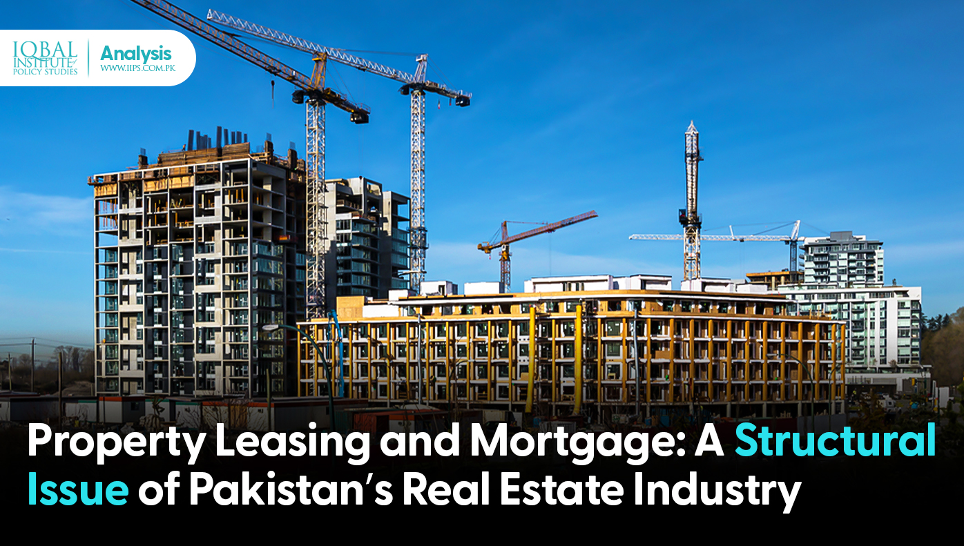 Property leasing and mortgage is structural issues in RE industry