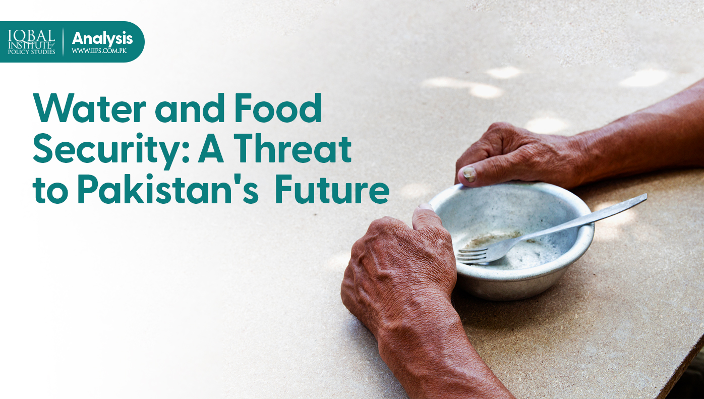 water and food security is threat to Pakistan future