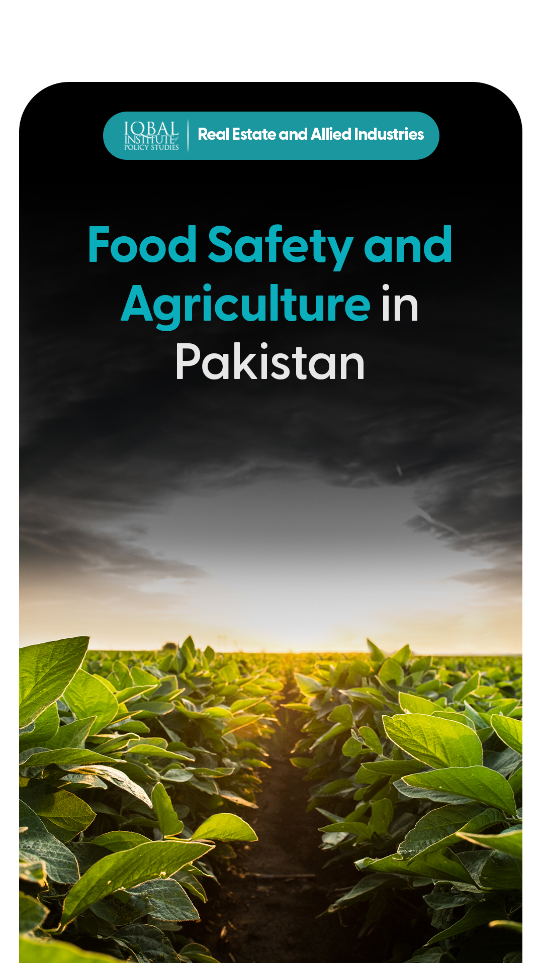food safety and agriculture in Pakistan
