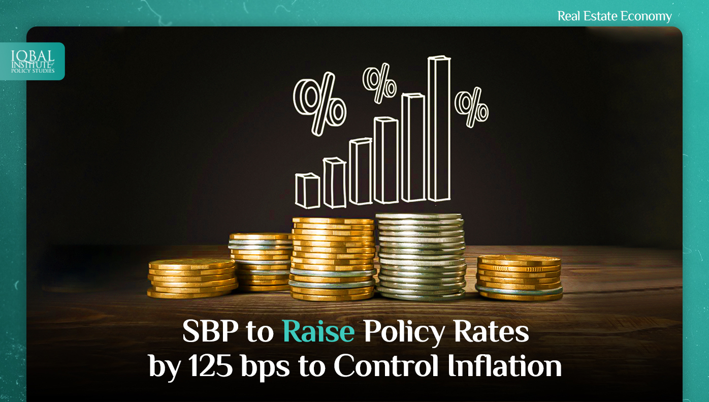 SBP to Raise Policy Rates by 125 bps to Control Inflation