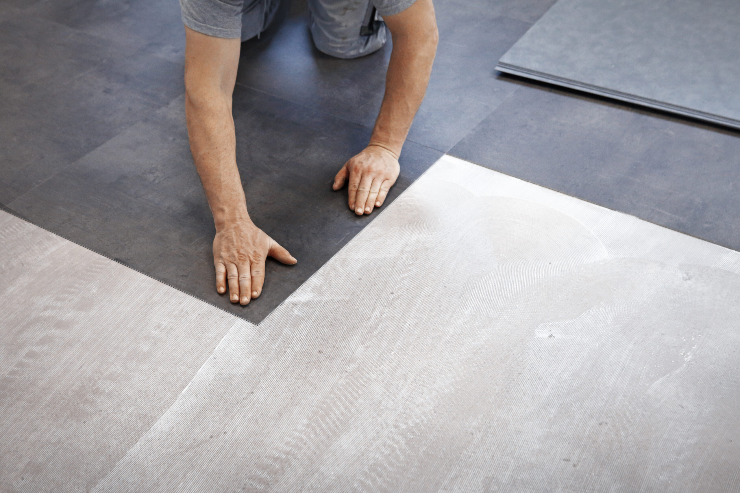 Linoleum flooring