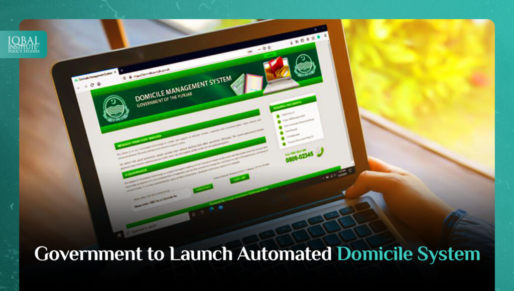 Government to Launch Automated Domicile System
