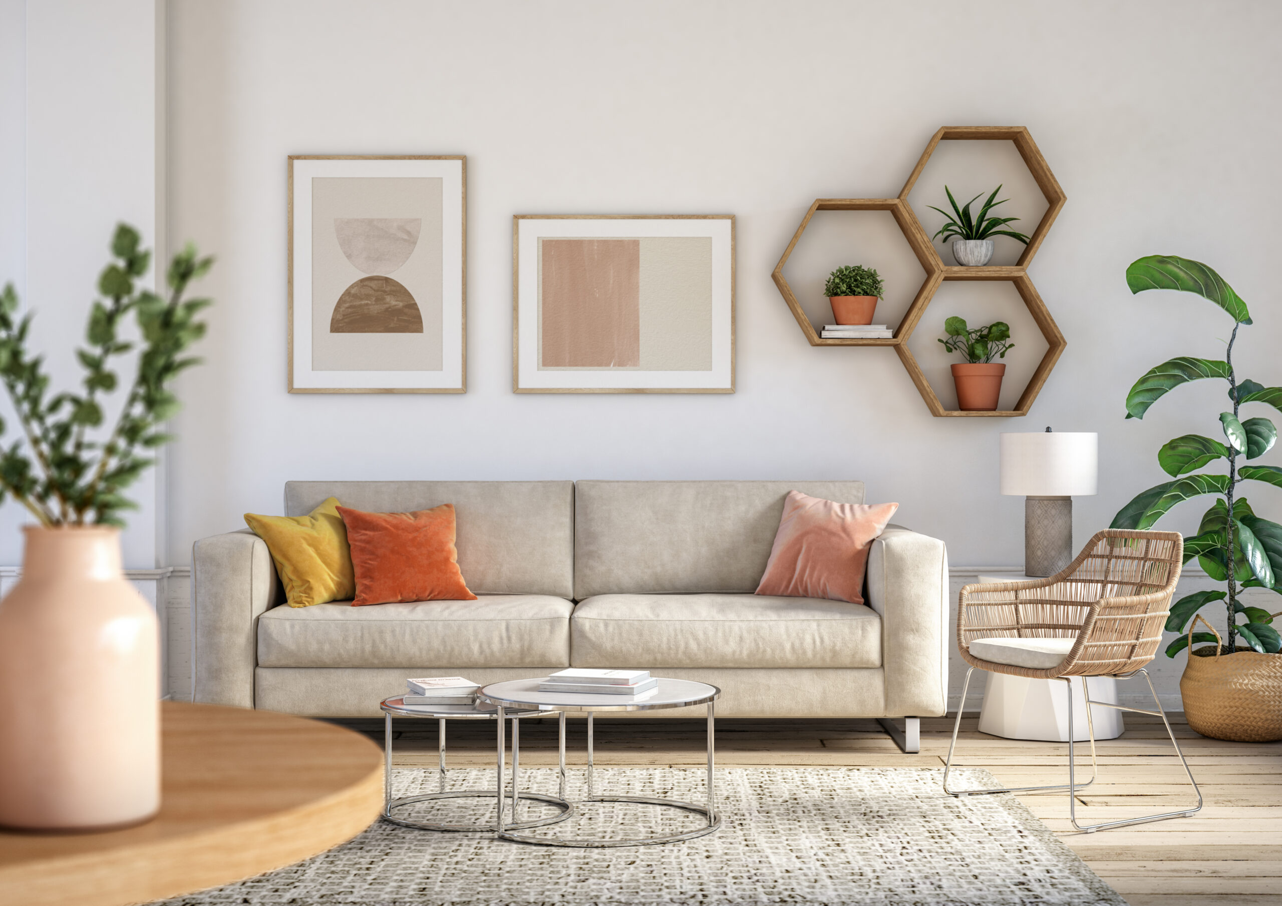 Bring Modern Furniture for Flashier Display 