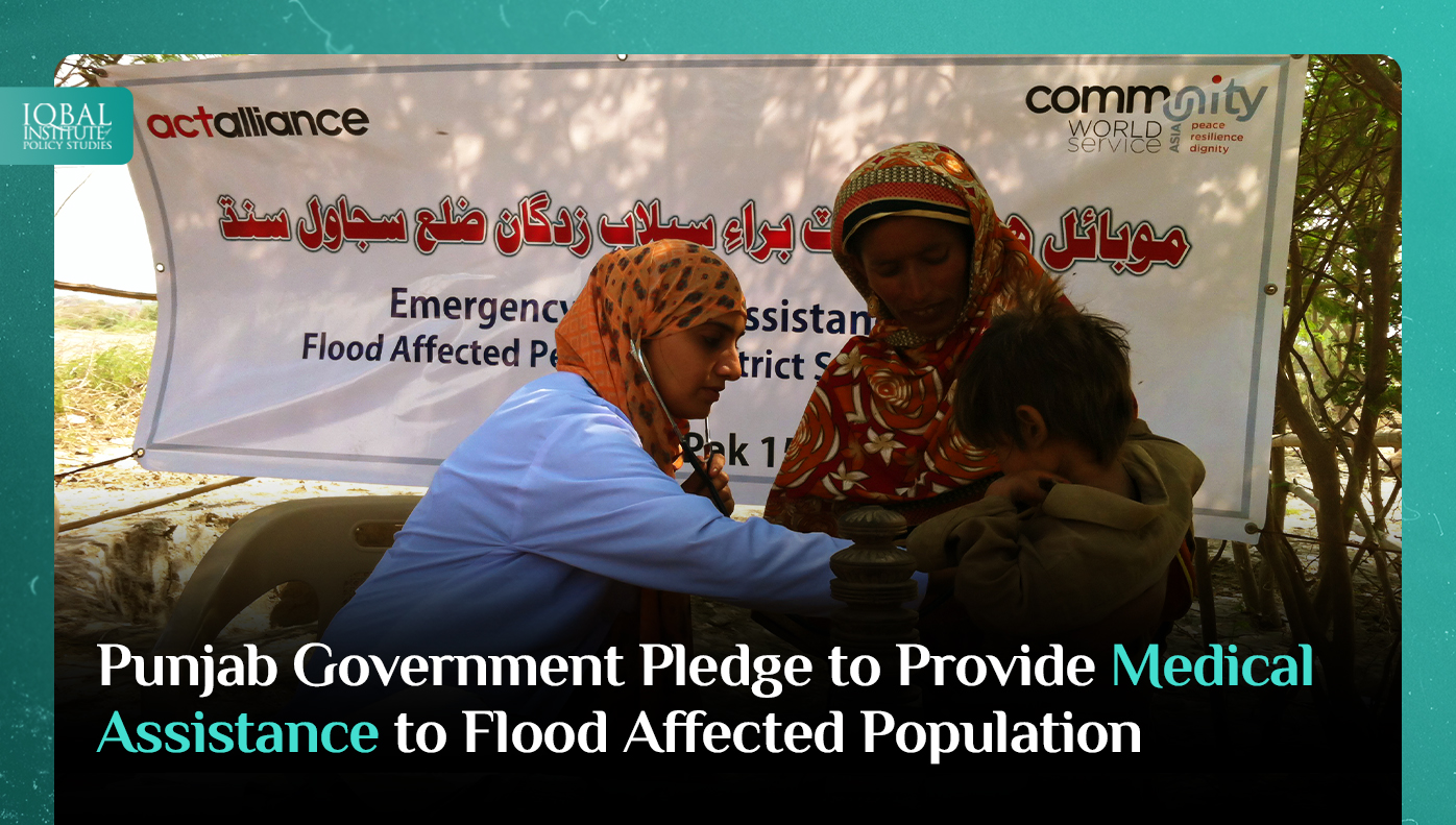 Punjab Government Pledge to Provide Medical Assistance to Flood Affected Population