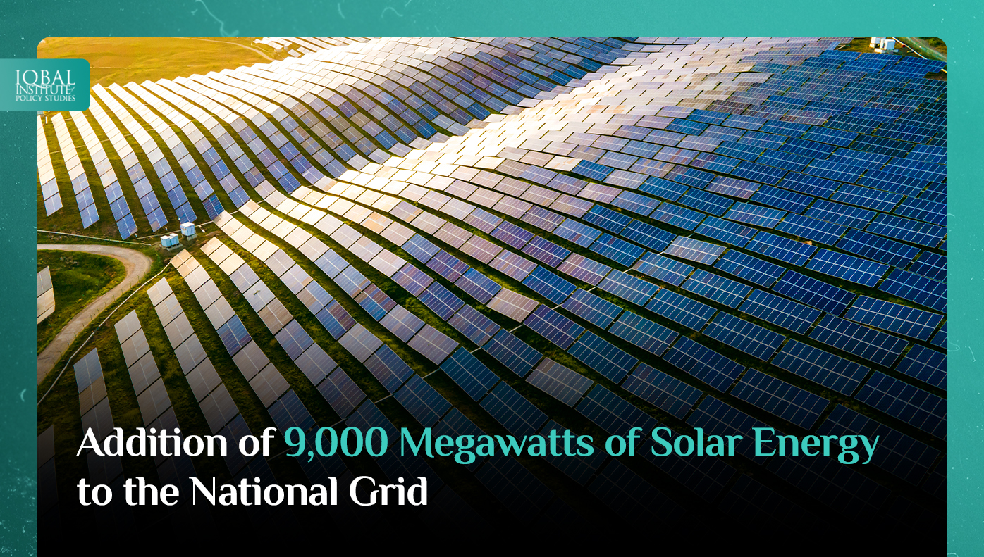Additional 9000 Megawatts of Solar Energy to the National Grid