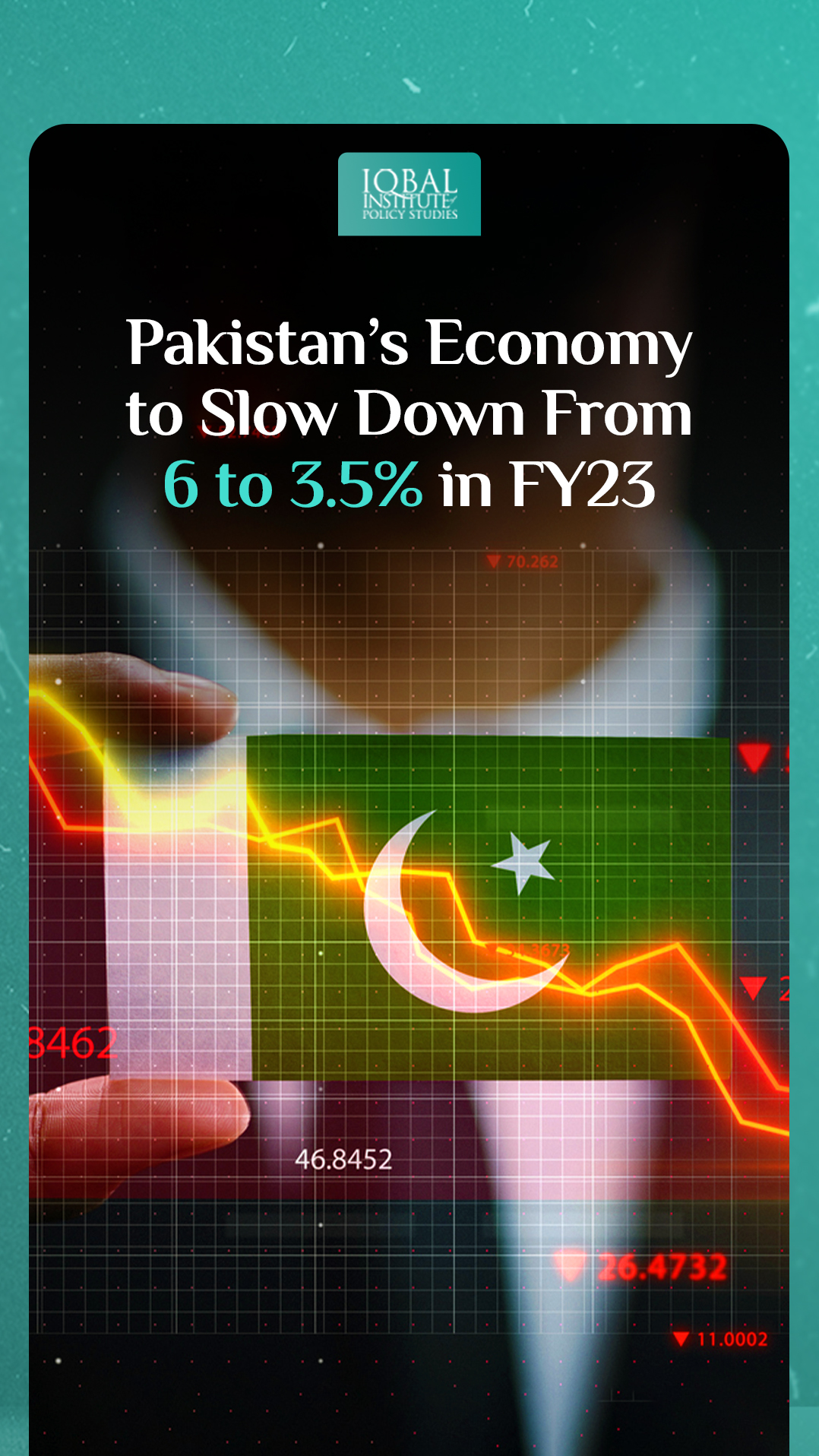 Pakistan’s economy to slow down from 6 to 3.5% in FY23