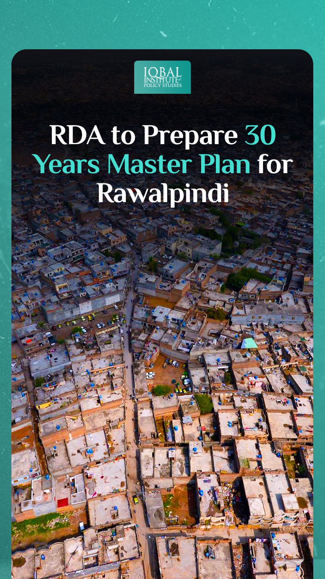 RDA to prepare 30 years master plan for Rawalpindi