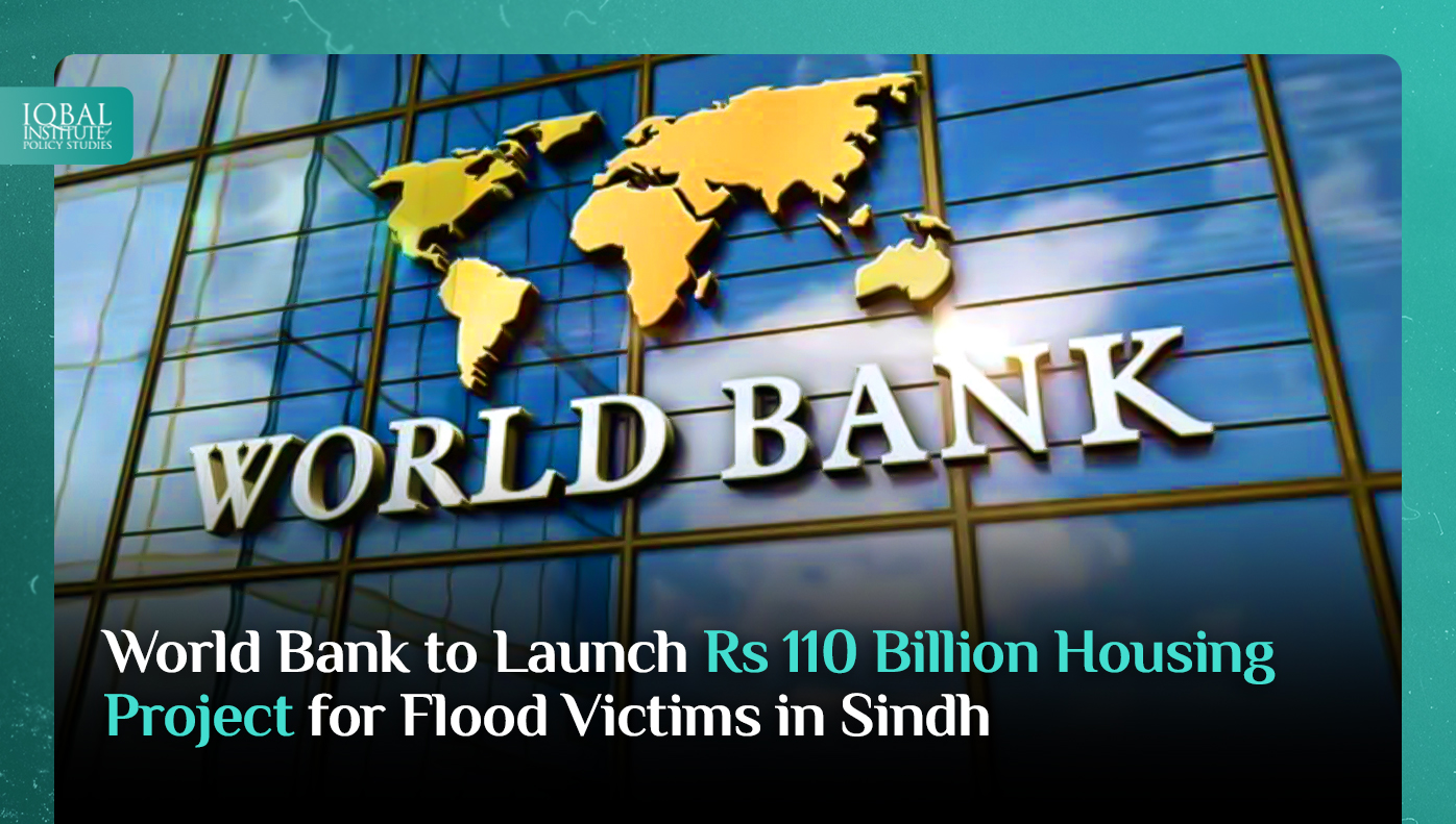 World Bank to launch Rs110b housing project for flood victims in Sindh