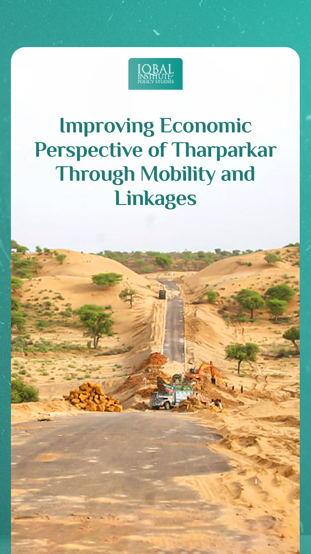 Improving Economic Perspective of Tharparkar Through Mobility and Linkages