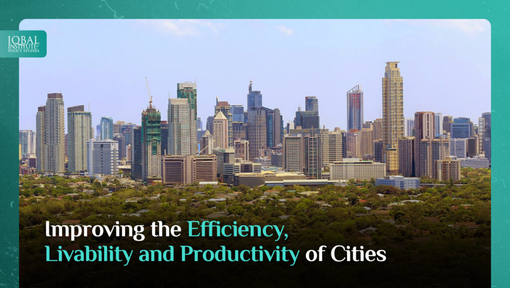 Improving the efficiency, livability and productivity of cities