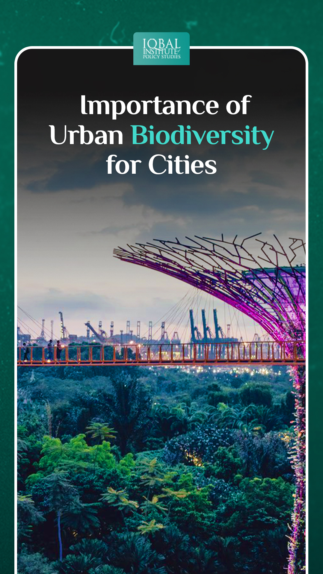Importance of Urban Biodiversity for cities