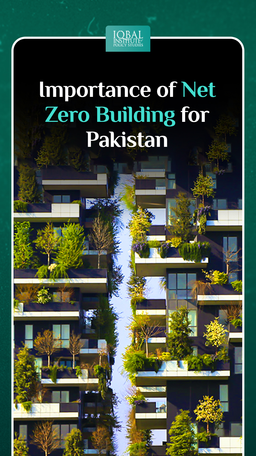 importance of Net Zero Building for Pakistan