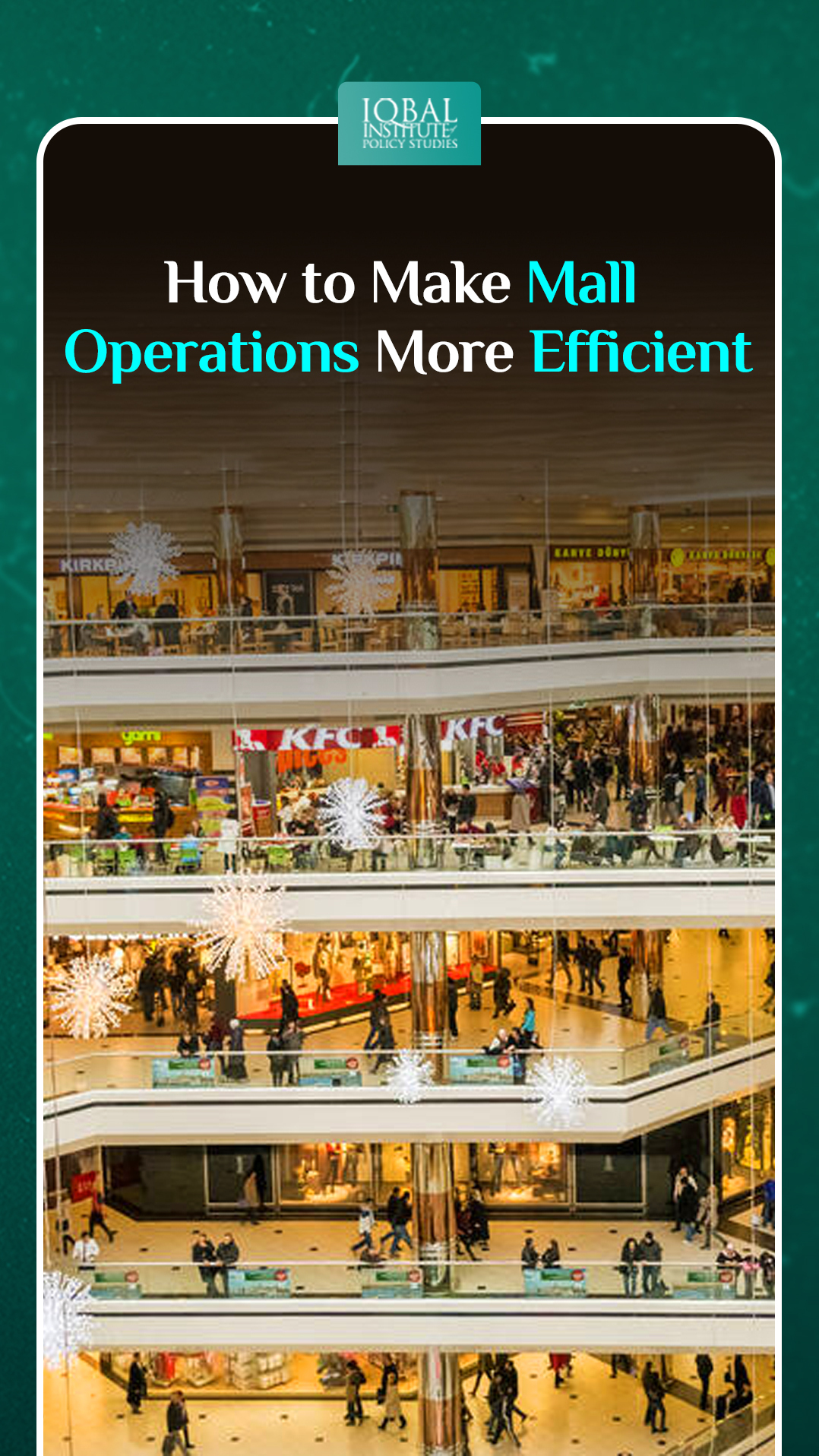 How to Make Mall Operations More Efficient?