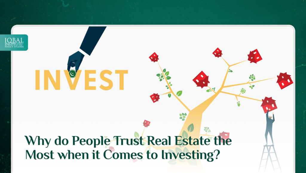 Why do people trust real the most when it comes to investing?