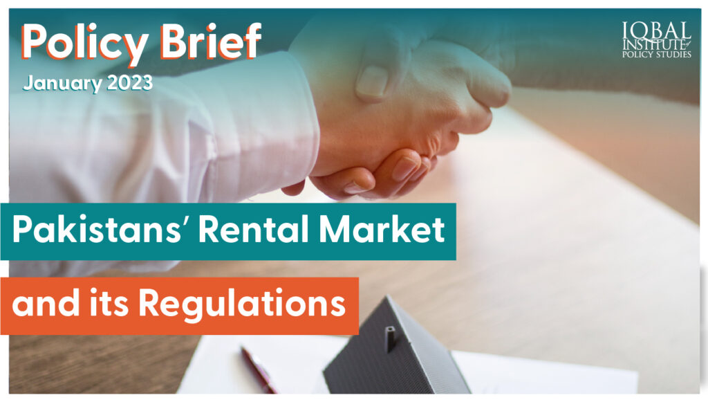 Pakistans’ Rental Market and its Regulation