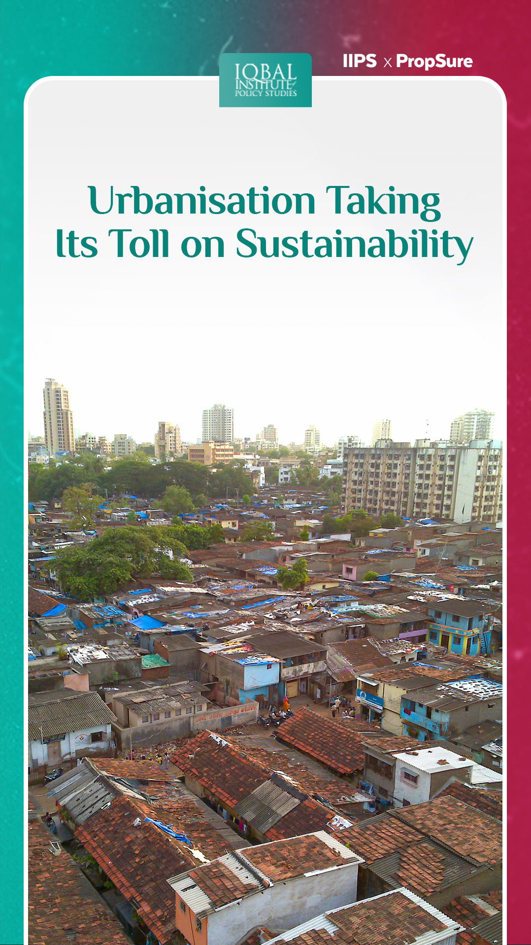 Urbanisation Taking its Toll on Sustainability
