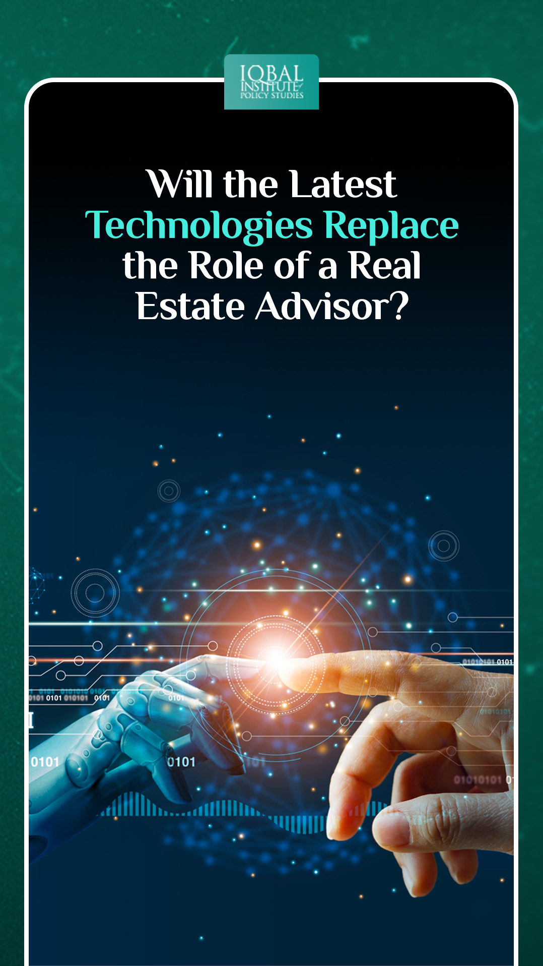 Will the Latest Technologies Replace the Role of a Real Estate Advisor?