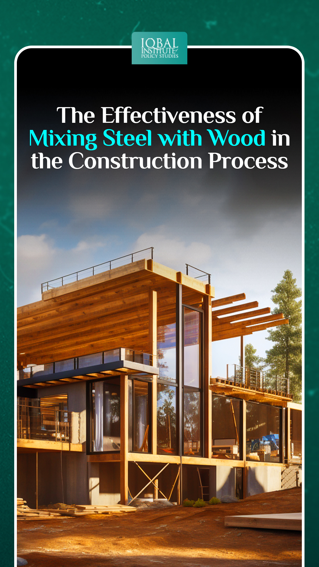 Effectiveness of mixing steel with wood