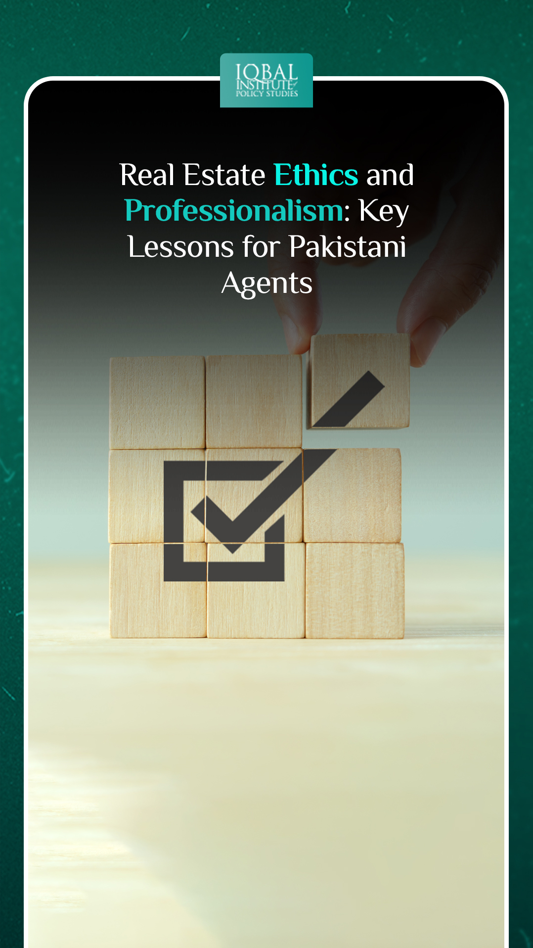 Real Estate Ethics and Professionalism: Key Lessons for Pakistani Agents